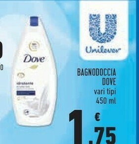 Conad Dove Bagnodoccia Idratante offerta
