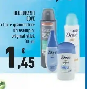 Conad Dove Deodoranti Original offerta