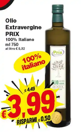 Prix Quality Prix Olio Extravergine 750ml offerta