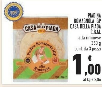 Conad Piadina romagnola Piadine offerta