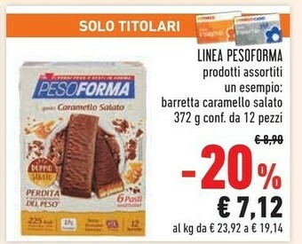 Conad Pesoforma Snack offerta