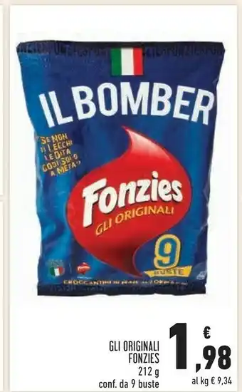 Conad Fonzies Snack offerta