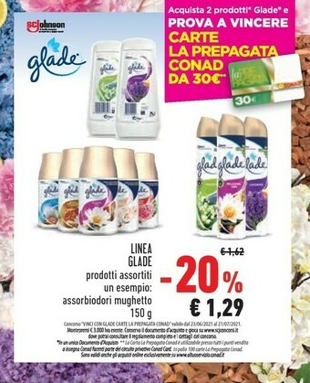 Conad Glade Profumatori ambiente offerta