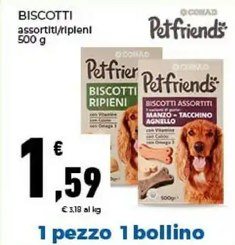 Conad Sondey - Firone Biscotti Assortiti 500 G(ml) offerta