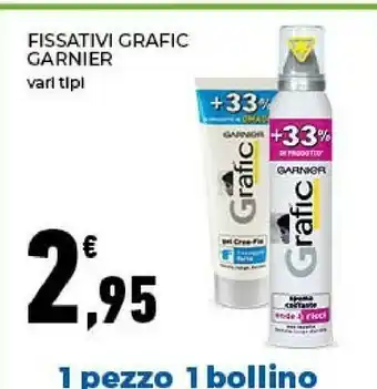 Conad Garnier Fissativi Grafic offerta