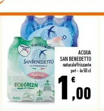Conad San Benedetto Acqua Naturale / Frizzante offerta