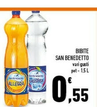 Conad San Benedetto Gusto Gassosa 1500 G(ml) offerta