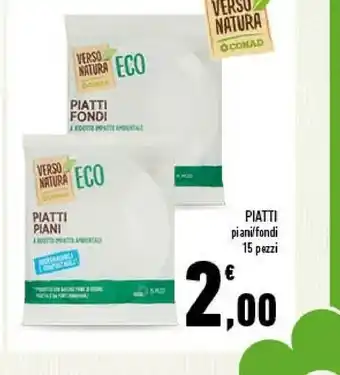 Conad Piatti Piani / Fondi 15 Pezzi offerta
