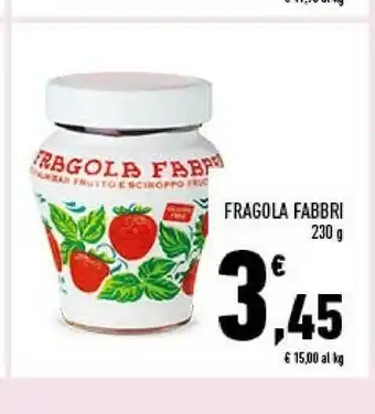 Conad Fabbri Fragola 230 G(ml) offerta