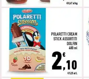 Conad Dolfin Polaretti Cream Stick offerta