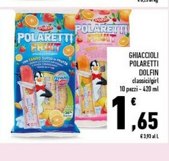 Conad Dolfin Ghiaccioli Polaretti offerta