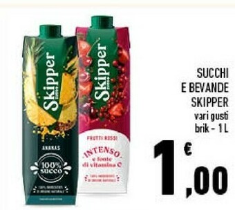 Conad Skipper Succhi E Bevande offerta
