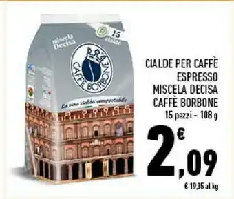 Caffe borbone Cialde Per Caffe Espresso Miscela