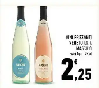 Conad Maschio Vini Frizzamti Veneto Igt offerta