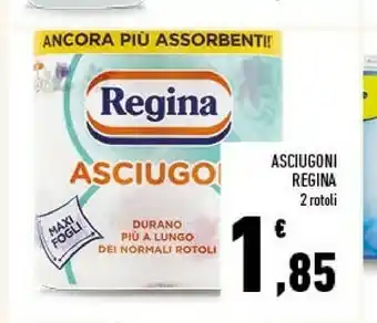 Conad Regina Asciugoni 2 Rotoli offerta