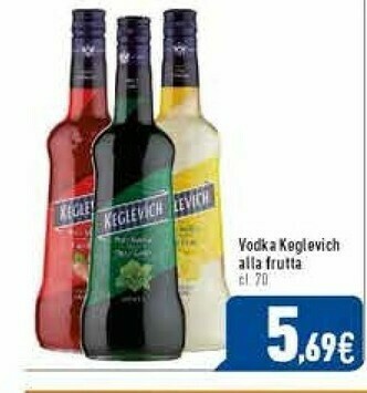 C+C Italmarket Keglevich Vodka offerta
