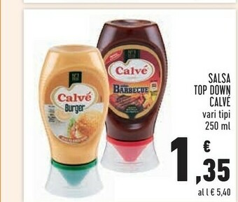 Conad Calvè Salsa offerta