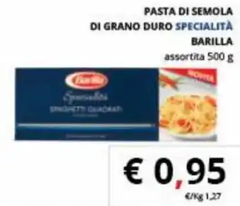 Barilla Pasta de Semola di Grano Duro Specialità assortita 500 g