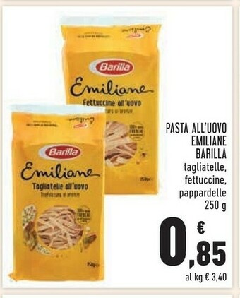 Conad Barilla Pasta all'uovo offerta