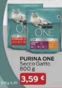 Purina One Secco Gatto 800 g