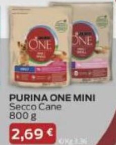 Purina One Mini Secco Cane 800 g