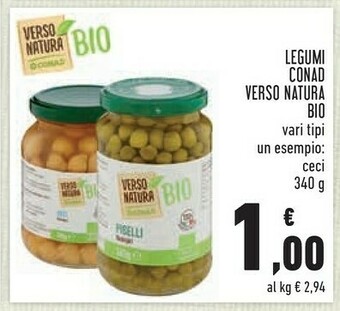 Conad Ceci Legumi offerta