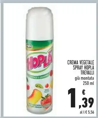Conad Trevalli Hoplà Crema Vegetale Spray offerta