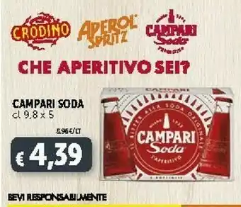 Deco Supermercati Campari Soda offerta