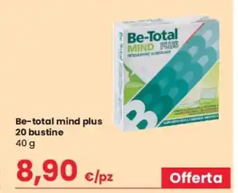 Be-total mind plus 20 bustine 40 g