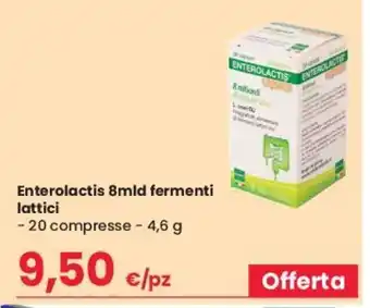 Enterolactis 8 mid fermenti lattici 20 compresse - 4,6 g