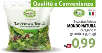 Maxi Family Mondo Natura Insalata sfiziosa gr 200 offerta