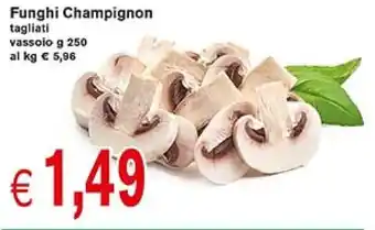Supermercato Coal Funghi Champignon Tagliati Vassolo g 250 offerta
