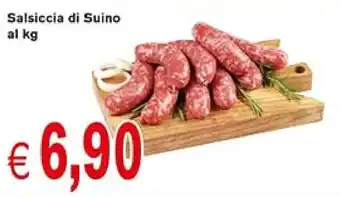 Supermercato Coal Salsiccia di Suino offerta