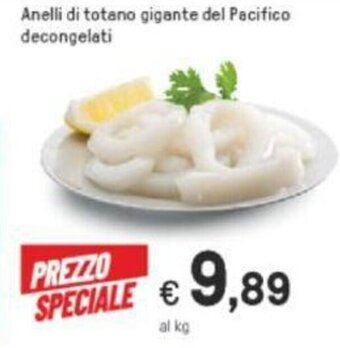 Iper La Grande Anelli di totano gigante del Pacifico decongelati offerta