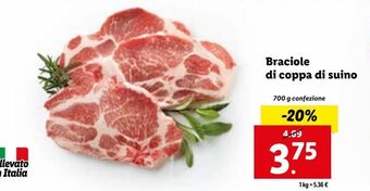 Braciole di coppa di suino
