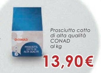 Conad Margherita Prosciutto cotto offerta