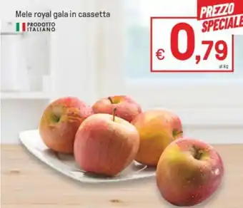 Iper La Grande Mele royal gala in cassetta offerta