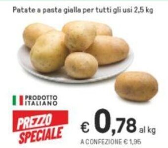 Iper La Grande Patate a pasta gialla per tutti gli usi 2,5 kg offerta