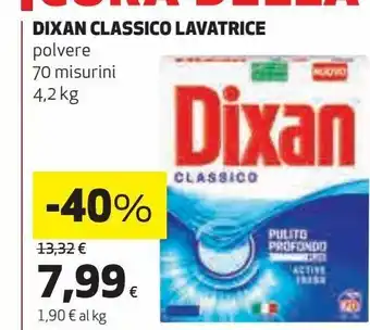 Ipercoop Dixan classico lavatrice offerta