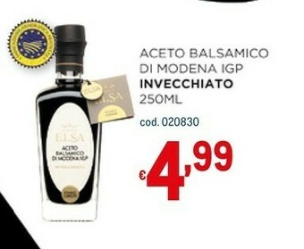 Metro Casa Modena Aceto balsamico offerta
