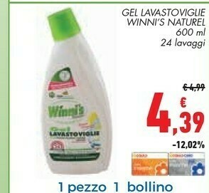 Conad Margherita Detersivo lavastoviglie offerta