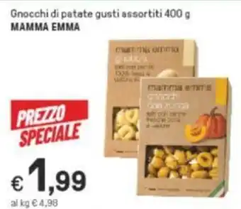 Mamma Emma Gnocchi di patate gusti assortiti 400 g