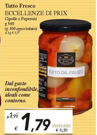 Prix Quality Eccellenze di Prix Tutto Fresco 540g offerta