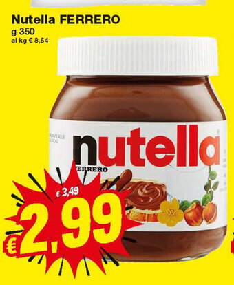 Prix Quality Ferrero Nutella 350g offerta