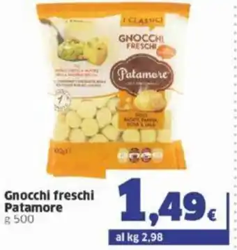 Sigma Patamore Gnocchi Freschi g 500 offerta