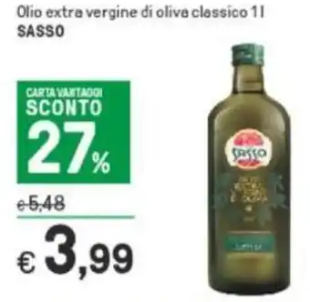Iper La Grande Sasso Olio extra vergine di oliva classico 1 L offerta