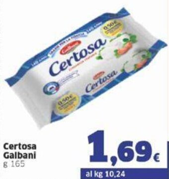 Sigma Galbani Certosa g 165 offerta