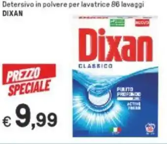 Iper La Grande Dixan Detersivo in polvere per lavatrice 86 lavaggi offerta