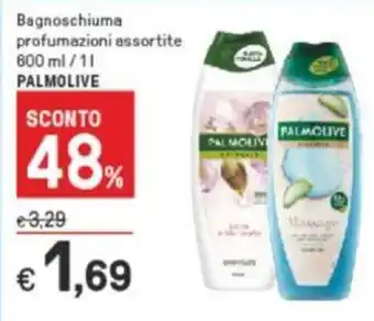 Iper La Grande Palmolive Bagnoschiuma profumazioni assortite 600 ml/1 l offerta