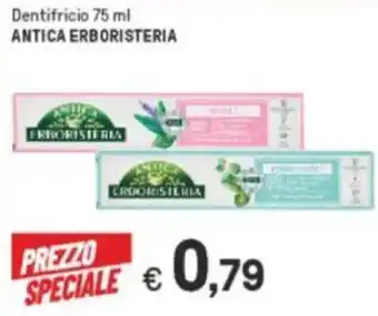 Iper La Grande Antica Erboristeria Dentifricio 75 ml offerta
